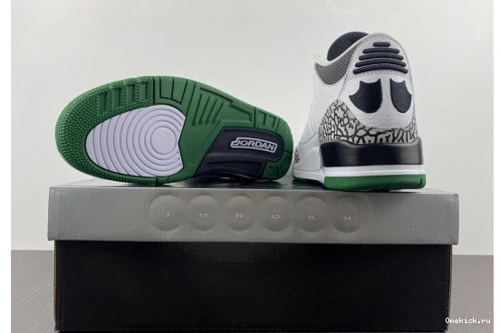 White EasyMatch Jordan 3 Retro Oregon 594282233 594282233 Ducks Pit 327 Crew 0527